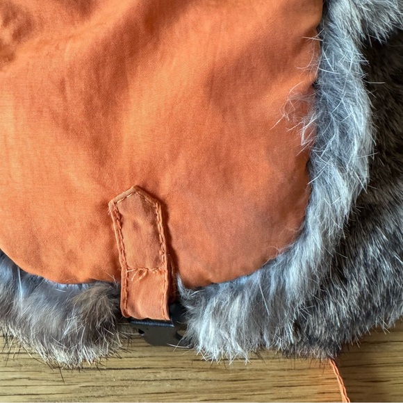 Paul Leinburd for Crowncap Rabbit Fur Trapper Hat Hunting Orange Warm Crown Cap - Picture 5 of 9